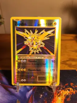 Pokemon TCG Zapdos Reverse Holo Rare Card 42/108 XY Evolutions - Image 1