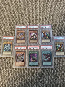 Yu-Gi-Oh! TCG PSA Graded Cards & Binder Collection - Image 1