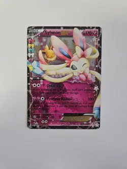 NM Sylveon EX RC21/RC32 Generations: Radiant Collection Holo Pokemon Card - Image 1