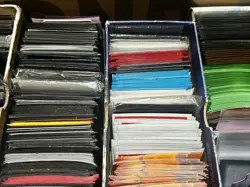 Huge Lot 4 Rows Of TCG Card Sleeves - MTG Ultra Pro Dragon Shield 1000+ Over 6lb - Image 3