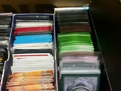 Huge Lot 4 Rows Of TCG Card Sleeves - MTG Ultra Pro Dragon Shield 1000+ Over 6lb - Image 4