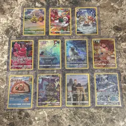 LOT OF 11 - Pokemon TCG: Trainer Gallery & Galarian Gallery Card Lot - Image 1