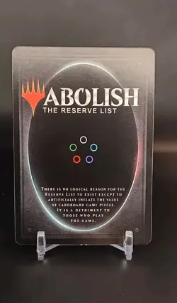 Custom Game Card-Chrome Mox-LP Condition - Image 2