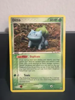 Ditto Yuka Morii Card Lot-Bulbasaur, Charmander, Geodude, Mr Mime Delta Species - Image 2