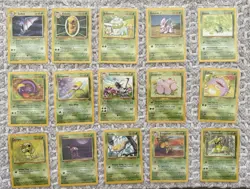 Pokemon TCG Vintage Card Bulk Lot of 102 Cards Uncommon Common - Image 4