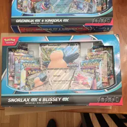 Pokemon Trading Card Game Snorlax ex and Blissey ex Special Collection Box - Image 1