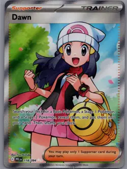 Dawn 118/094 Ultra Rare Full Art Pokemon Card PFL Phantasmal Flames - Image 1
