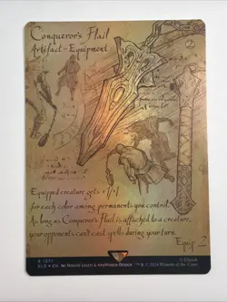 Conqueror's Flail (Rainbow Foil) Secret Lair Drop Foil - Image 1