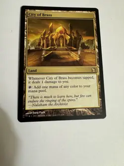 Magic the Gathering City of Brass 221/229 - Image 1