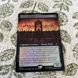 Fire Lord Ozai (Extended Art FOIL) TLE Avatar: the Last Airbender - Image 1