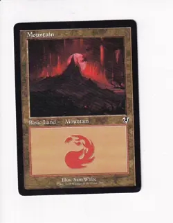 MAGIC THE GATHERING MTG INNISTRAD REMASTERED RETRO FRAME MOUNTAIN 295 (#1) - Image 1