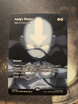 x1 Aang's Shelter - Teferi's Protection M MTG Avatar: The Last Airbender: Eterna - Image 1