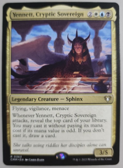 mtg magic Yennett, Cryptic Sovereign FOIL ENGLISH souveraine cryptique masters - Image 1