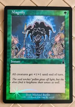 FOIL Magnify Urza's Destiny NM Near Mint MTG - Image 1