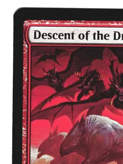 Magic MTG - Dragons of Tarkir DTK 2015 - #133 Descent of the Dragons FOIL x1 - Image 2