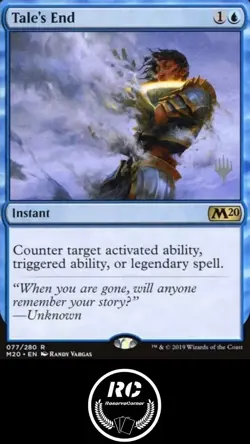 Tale's End NM MTG M20 Tracked Fast Shipping - Image 1