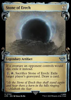 1 x Stone of Erech - Foil - Showcase Scrolls - The Lord of the Rings: Tales of M - Image 1