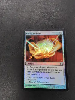 Foil Italian Fellwar Stone 9th Edition HP - Image 2
