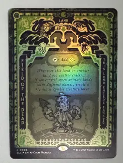 Magic the Gathering Secret Lair Encyclopedia Field of the Dead FOIL MTG - Image 1