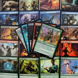 MTG Magic: The Gathering 1000ct Common/Uncommon Bulk Lot with Foils/Showcase - Image 1