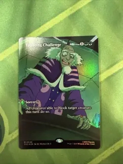 x1 Taunting Challenge - Foil M MTG Avatar: The Last Airbender: Eternal M/NM, Eng - Image 1