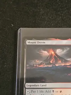 Mount Doom Tales Of Middle Earth MTG TCG Mythic Rare NM - Image 2