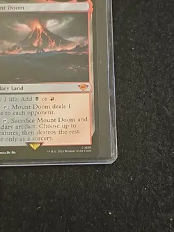 Mount Doom Tales Of Middle Earth MTG TCG Mythic Rare NM - Image 4