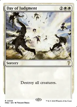 Day of Judgment (White Border) - Mystery Booster 2 - R - #8 - NM - Image 1