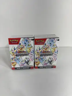 Pokemon TCG Prismatic Evolutions Booster Bundle lot of 2 Sealed - Image 1