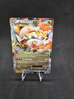 White Kyurem EX 103/149 x1- Boundaries Crossed (Pokemon) - Image 1