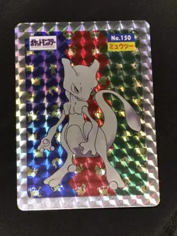 Topsun Mewtwo frame shift error prism Holo 660631 Pokemon Card Japanese - Image 1