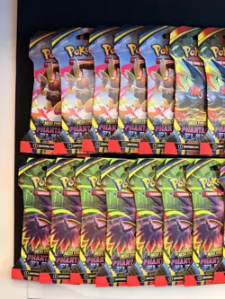 Pokemon Mega Evolution Phantasmal Flames Sleeved Booster Pack Lot Of 20 - Image 2
