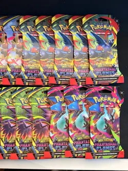 Pokemon Mega Evolution Phantasmal Flames Sleeved Booster Pack Lot Of 20 - Image 3