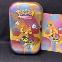 Pokemon TCG 151 Electabuzz and Magnemite mini tin EMPTY (NO PACKS) - Image 2