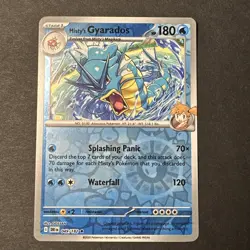 Misty's Gyarados SV10: Destined Rivals Pokemon 049/182 Holo Rare NM 2025 - Image 1