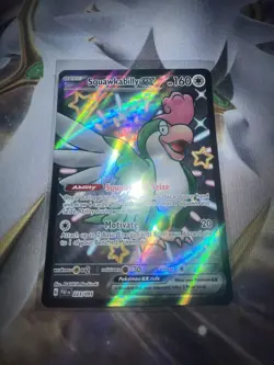 Pokemon TCG Paldean Fates Squawkabilly EX Full Art 223/091 Shiny Ultra Rare Nm/m - Image 1