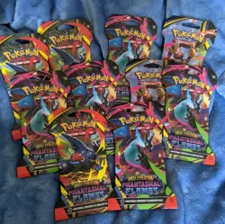 pokemon phantasma flames Booster Packs Bundle Of 10 - Image 1