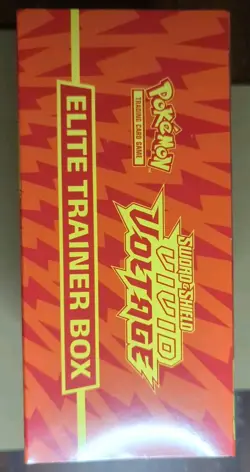 Pokemon TCG Sword & Shield Vivid Voltage Elite Trainer Box ETB Factory Sealed - Image 2
