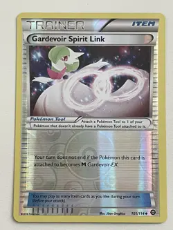 Pokemon TCG -￼ Gardevoir Spirit Link - 101/114 - Reverse Holo - Steam Siege - Image 1