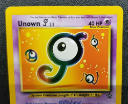 Pokemon TCG Wizards Black Star Promo - Unown [J] #38 MP Played - Image 2