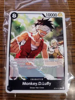 EXACT CARD PICTURED One Piece TCG 3D2Y Deck ST14-012 Monkey D Luffy - Image 1