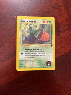 Erika's Oddish 70/132 Gym Challenge Regular Pokemon Card - Image 1