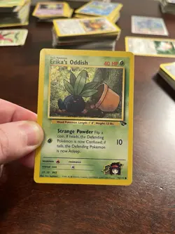 Erika's Oddish 70/132 Gym Challenge Regular Pokemon Card - Image 4