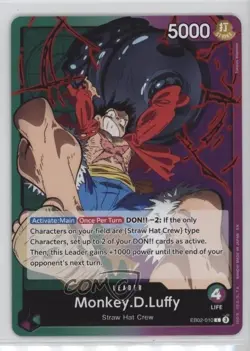 2025 One Piece Card Game: Extra - Anime 25th Collection EB02 L Monkey D Luffy - Image 1