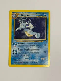 Kingdra 8/111 Neo Genesis-Unlimited Edition Holo NM - Pokemon Card TCG Vintage - Image 1