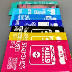 GYM Promo Pack Japanese Pokemon Cards Sealed 8 packs - Image 1