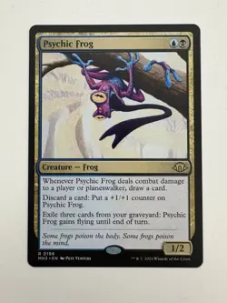 Psychic Frog MTG Magic the Gathering Card NM Near Mint MH3 - Image 1