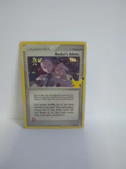Pokemon Celebrations Rockets Administrative Holo Card 86/109 MINT - Image 1