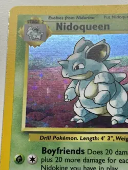 Nidoqueen 7/64 Rare Holo 1999 Jungle Set WOTC Pokemon Cards LP - Image 5