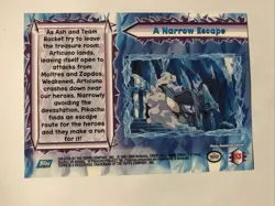 A Narrow Escape 53 Pokemon The Movie 2000 Topps Pokemon Card NM - Image 2